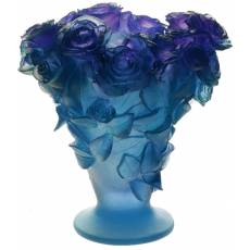 Ваза для цветов "Roses" фиолетовая Daum 03547-2