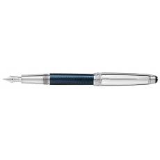 Перьевая ручка Meisterstück Solitaire Doué Blue Hour Classique Montblanc 112893