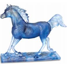 Статуэтка "Лошадь бегущая" синяя Daum (Лимитированная серия 50 экз.) 05491-2