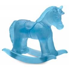 Статуэтка "Лошадка-качалка" синяя Daum 05509-1