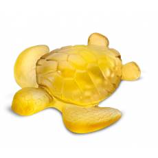 Статуэтка "Черепаха" Mini желтая Daum 0290-4/C