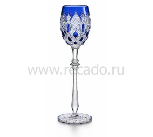 Бокал для вина синий №3 "Tsar" Baccarat 1499152