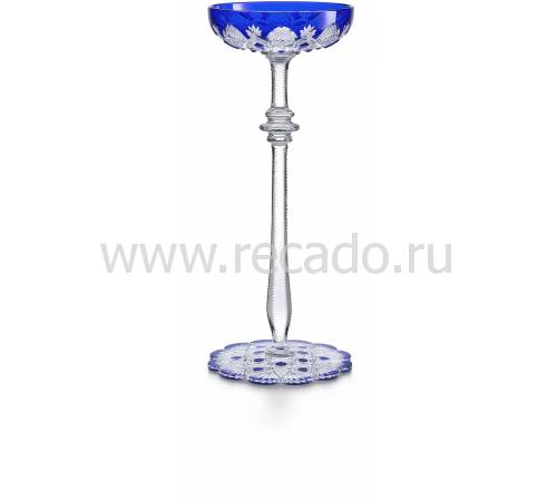 Фужер для шампанского синий "TSAR" Baccarat 1499122
