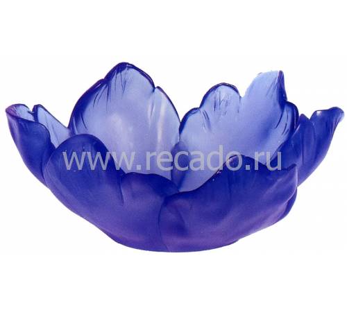 Ваза для фруктов "Tulipe" фиолетовая Daum 03228-2