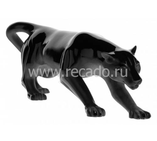 Статуэтка "Пантера" черная Daum (Лимитированная коллекция 1000 экз.) 03596-1