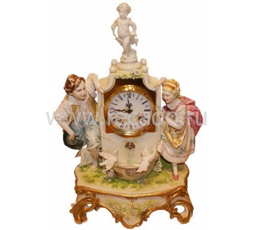Часы "У фонтана" Porcellane Principe 413/PP