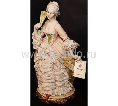 Статуэтка "Дама с веером" Porcellane Principe 1062/PP