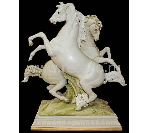 Статуэтка "Два коня" Porcellane Principe 824/PP
