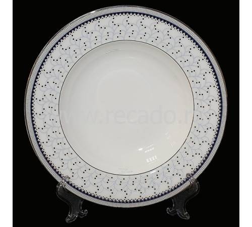 Набор из 6-ти тарелок для первого "Зима" Glance J09-324W-PL4