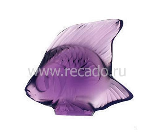 Статуэтка "Рыбка" фиолетовая Lalique 3000600