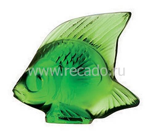 Статуэтка "Рыбка" ярко-зеленая Lalique L3003200