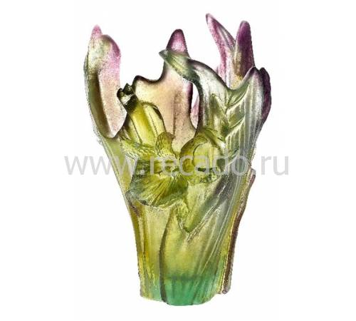 Ваза для цветов "Cattleya by Emilio Robba" (h=20) Daum 03847