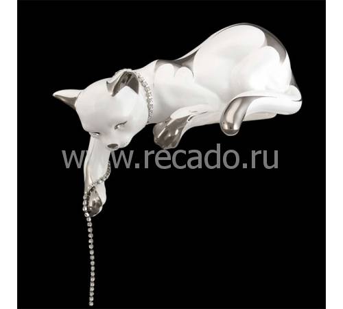 Статуэтка "Кошка лежащая" Ahura S0853C/BPLY