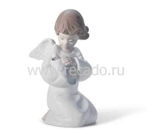 Статуэтка ангелочка "Защитник любви" Lladro 01008245