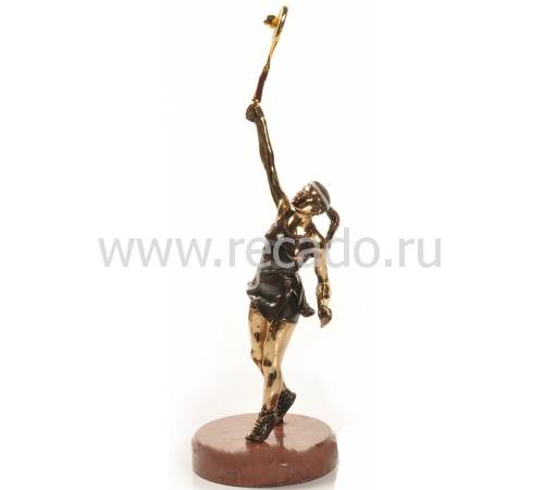 Скульптура спортсмена "Теннисистка" Авторские работы RV11425CG