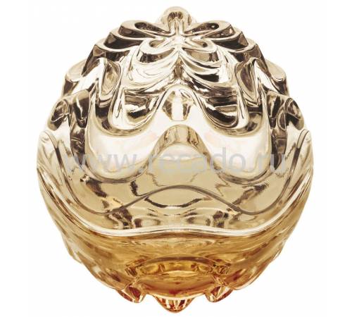 Шкатулка "Vibration" золотая Lalique 10370400