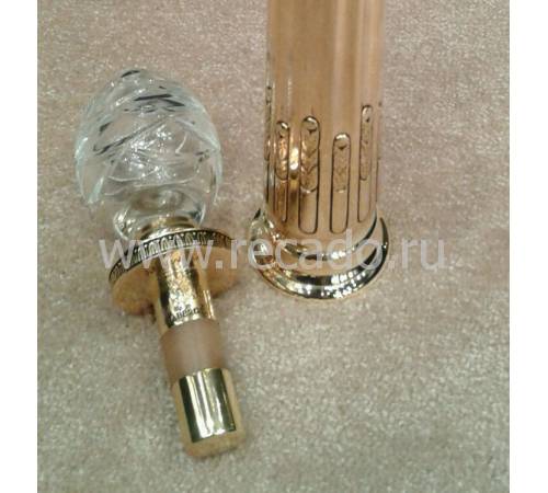 Пробка для бутылки белая хрустальная "Pine Cone" Faberge 2899W