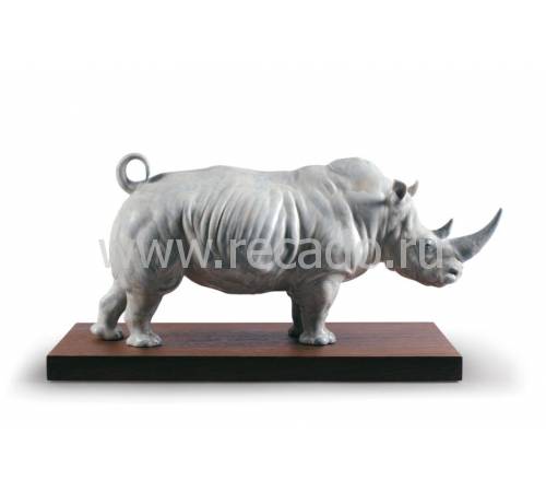 Статуэтка "Белый носорог" Lladro 01009285