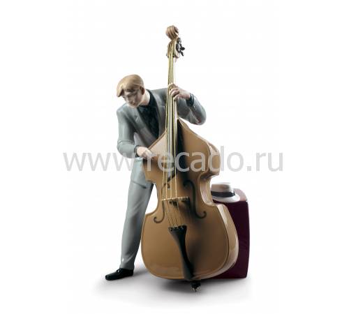 Статуэтка "Джазовый Басист" Lladro 01009331