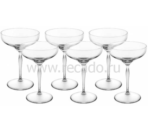 Набор из 6-ти бокалов для шампанского "100 Points" Lalique 10491300