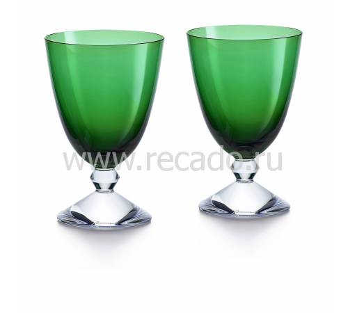 Набор из 2-х зелёных бокалов для вина "VEGA" Baccarat 2812263