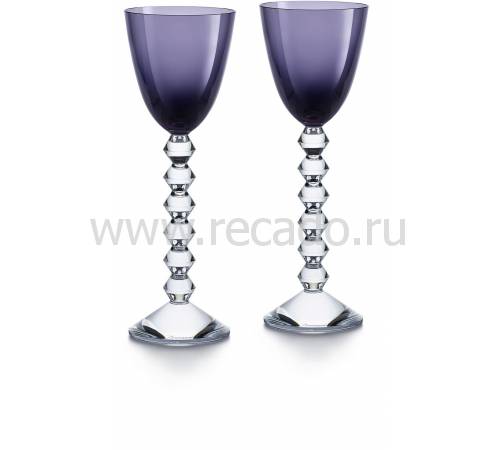 Набор из 2-х фиолетовый бокалов для вина "VEGA" Baccarat 2812269
