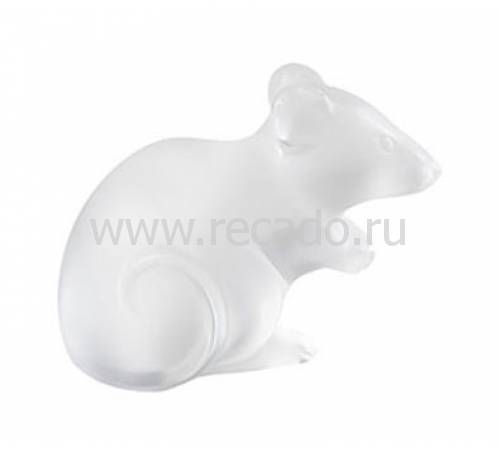 Статуэтка "Мышь" белая Lalique 10686400