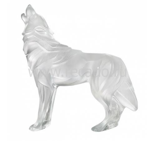 Статуэтка "Волк" прозрачный Lalique 10707900