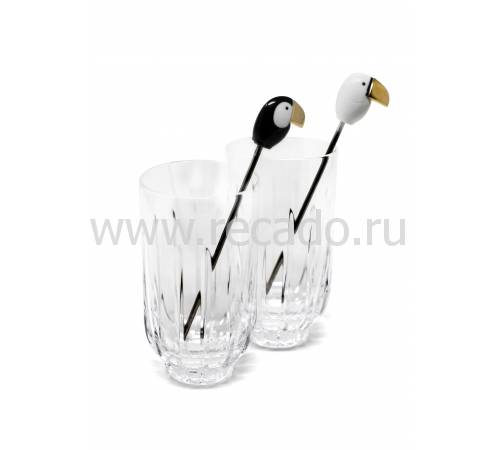 Набор из 2-х стаканов для воды и сока "Toucan" Lladro 01009465
