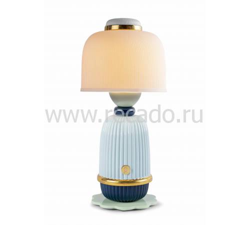Настольная лампа "Kokeshi" голубая Lladro 01024147