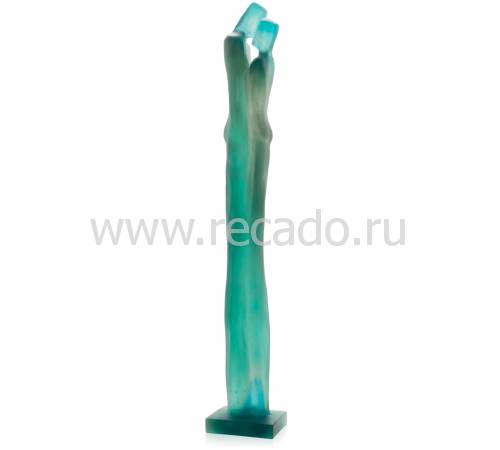 Скульптура "Depart" сине-зеленая Daum (Лимитированная серия 175 экз.) 05567-1