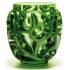 Ваза для цветов зелёная "Tourbillons" Lalique 10410500