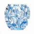 Ваза для цветов (большая) прозрачная с голубой патиной "Tourbillons" Lalique 10441300