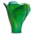 Ваза для цветов "Ginkgo" зеленая (h=7) Daum 05157/C