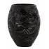 Ваза для цветов "Feuilles" чёрная Lalique 10745700