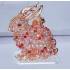 Ёлочная игрушка "Кролик" Faberge & Tsar (красный) 130826R